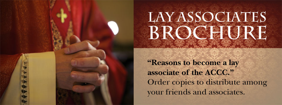 Reasons to become a lay associate